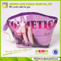 New design fashion printing cosmetic bag transperant pvc make up bag ladies beauty bag